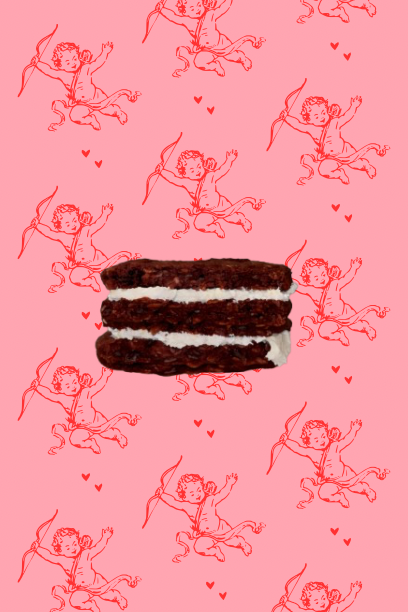 Red Velvet Oatmeal Creme Pie